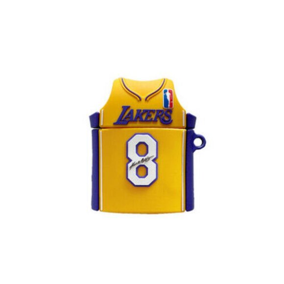 Kobe Bryant Jersey Lakers Airpod 1/2 Case Cover - Picture 2 of 5